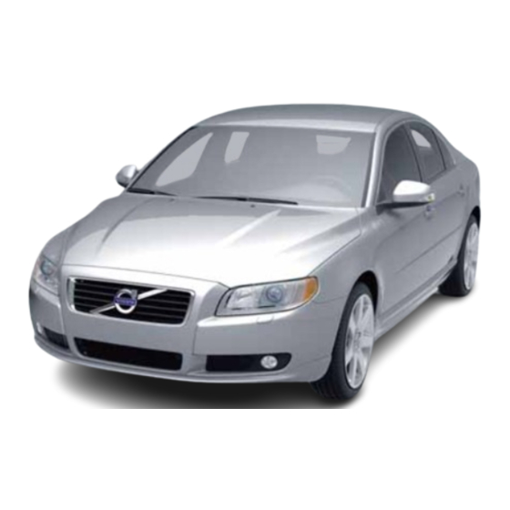 Volvo 2010 S80 Owner's Manual