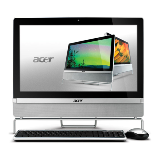 Acer Aspire Z3801 Manuals