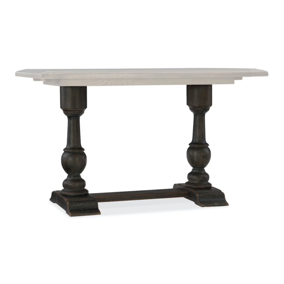 Hooker Furniture 5960-75206B-BLK Assembly Instruction