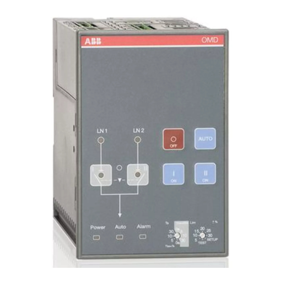 ABB OMD200 Installation And Operating Instruction