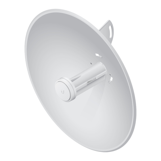 Ubiquiti PowerBeam M5 PBE-M5-400 Quick Start Manual