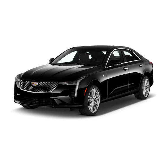 Cadillac CT4 2022 Convenience/Personalization Manual