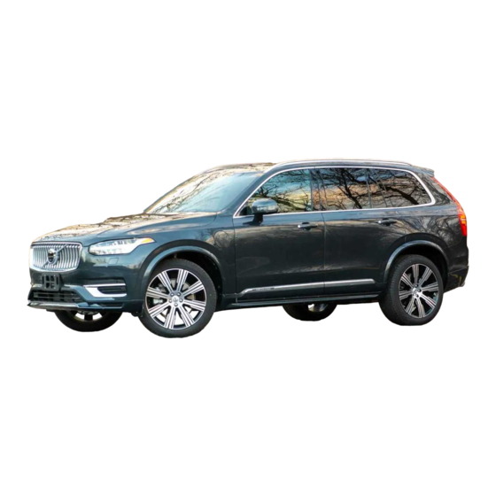 Volvo XC90 2021 Owner's Manual