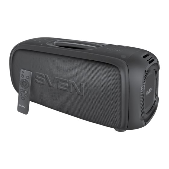 Sven PS-860 User Manual