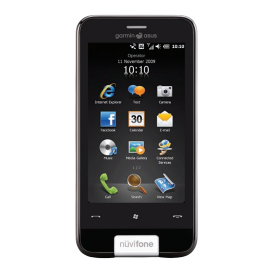 Asus nuvifone M10 Owner's Manual