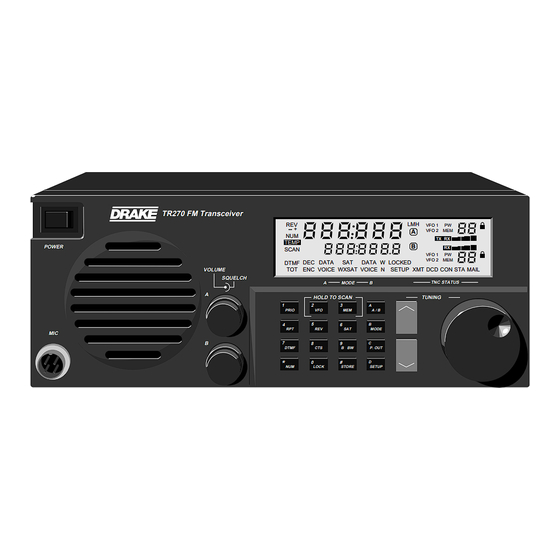 DRAKE TR270 Owner's Manual