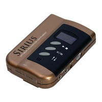 Sirius Satellite Radio Mind State Optimizer User Manual