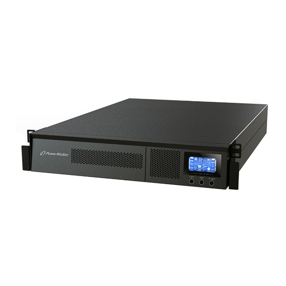 Power Walker VFI 1000RM User Manual
