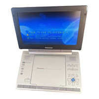 Panasonic DVDLS90 - PORTABLE DVD PLAYER Operating Instructions Manual