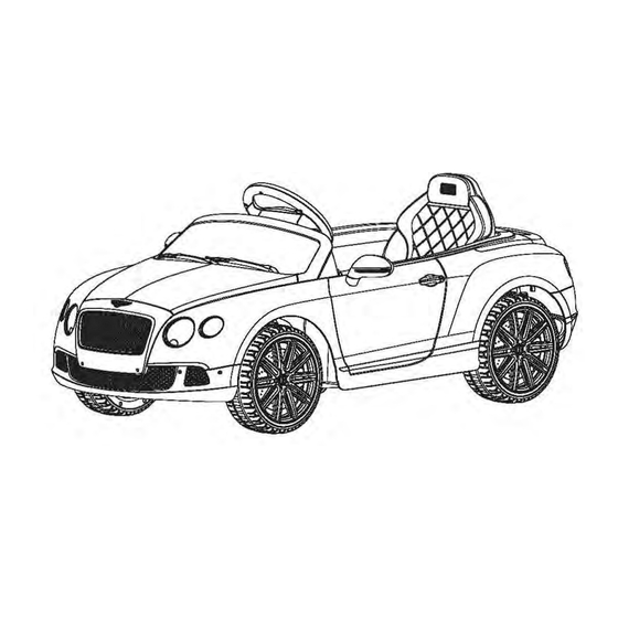 rastar 82100 Ride-On Instructions