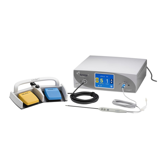 Arthrex Synergy AR-9800 User Manual