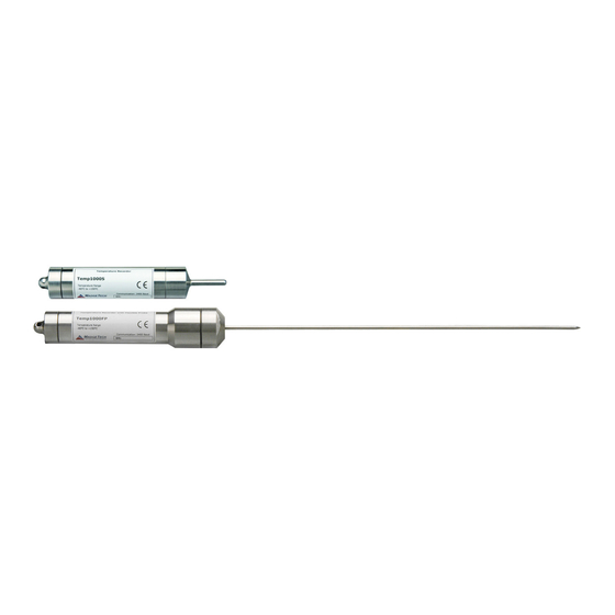 MadgeTech Temp1000S Product Information Card