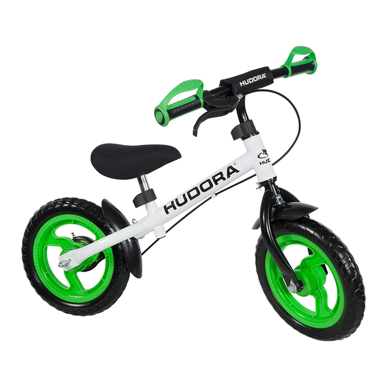 Hudora 10370 Instructions On Assembly And Use