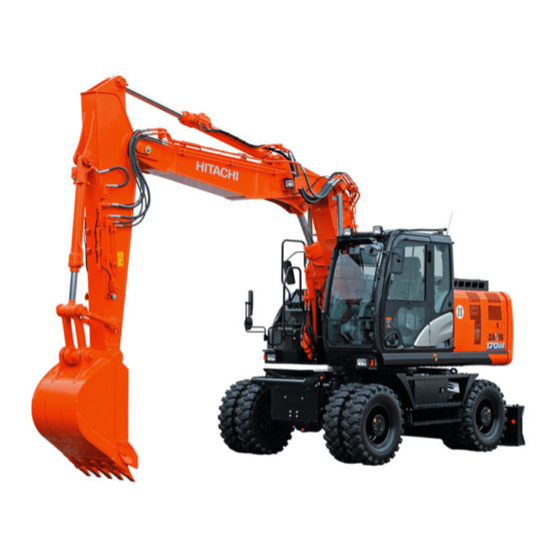 Hitachi ZX170W-5A Manuals