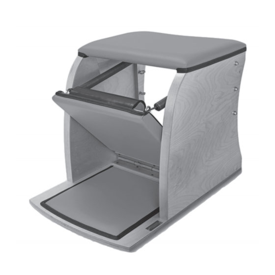 Gratz Pilates WUNDA CHAIR Assembly Instructions
