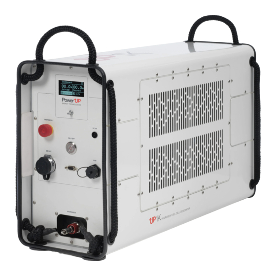 User Manuals: PowerUp UP200 Portable Hydrogen Generator