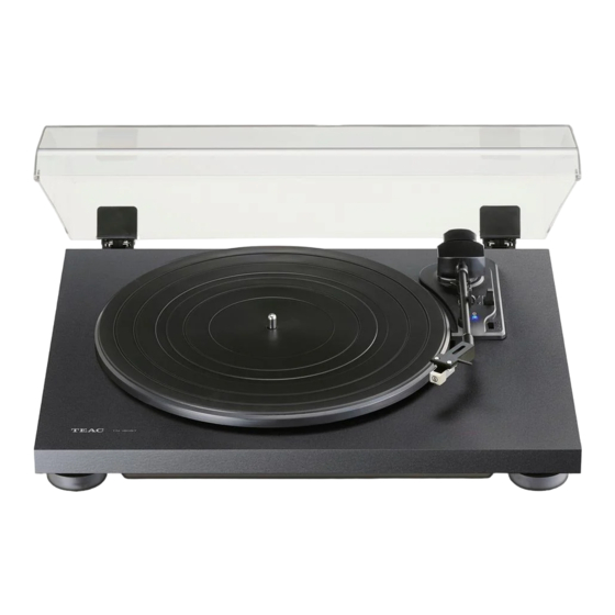 Teac TN-180BT Owner's Manual