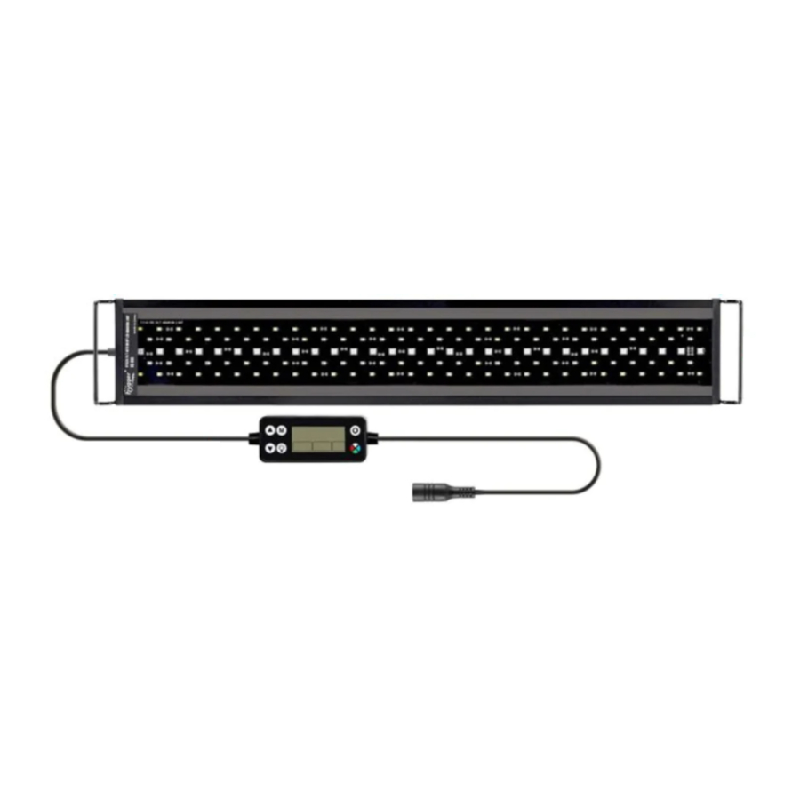 HYGGER HG999 24/7 Auto On/Off LED Aquarium Light Manual ManualsLib