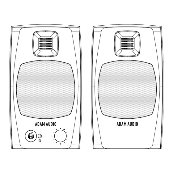 Adam D3V Quick Start Manual