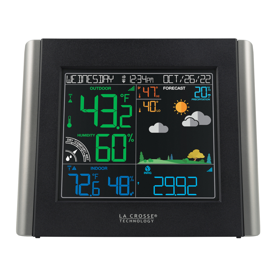 La Crosse Technology V11 Set up Guide