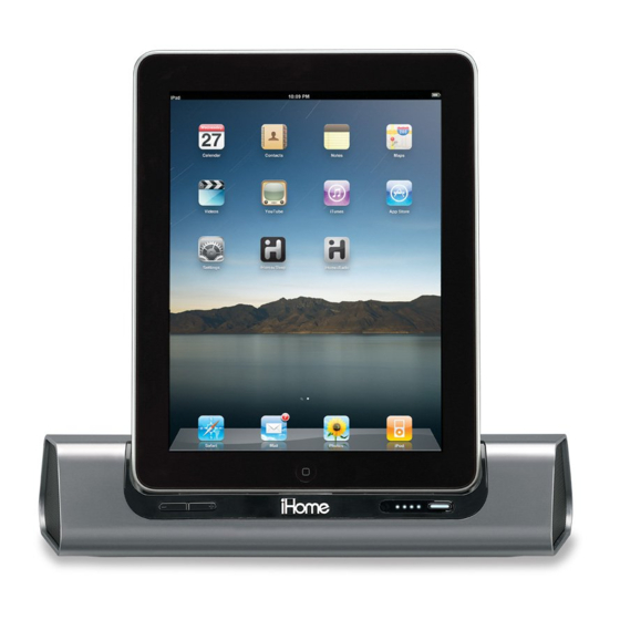 iHome iD8 Instruction Manual