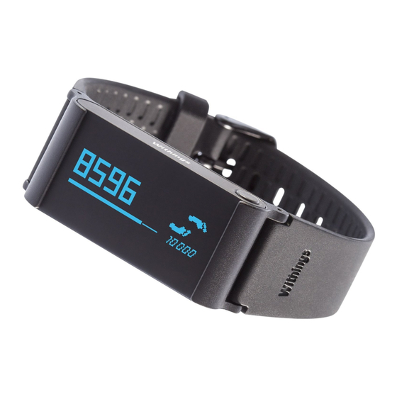 Withings Pulse O2 Quick Start Manual