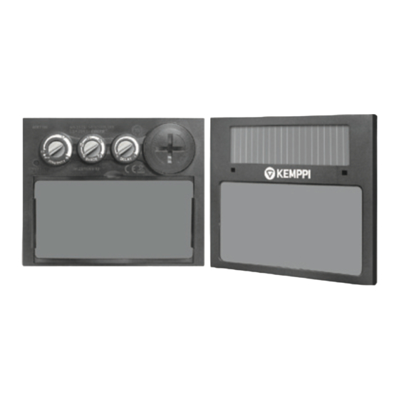 Kemppi AUTOMATIC 3.5/9-13 Manual