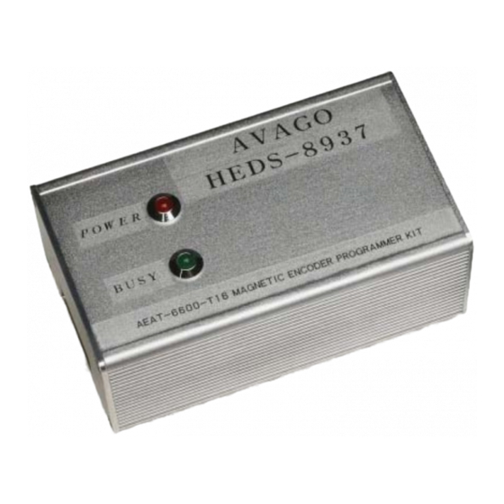 Avago HEDS-8937 User Manual