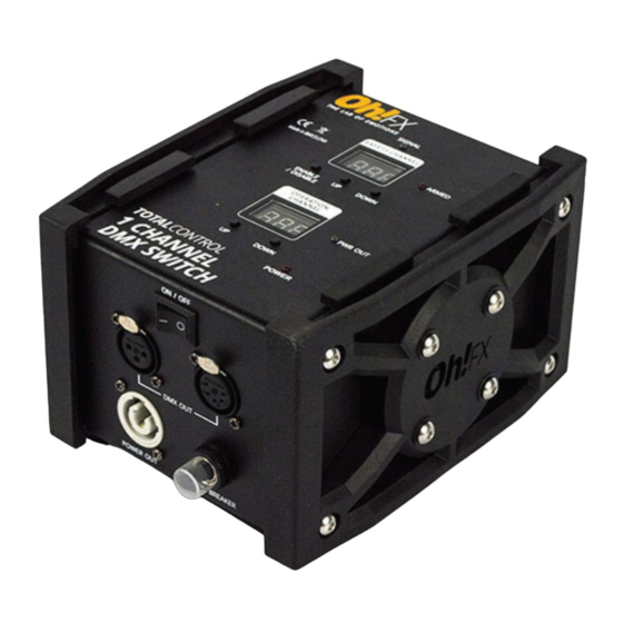Oh!FX TC-103 Quick User Manual