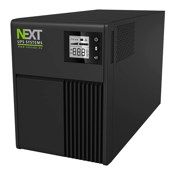 Next MANTIS II Tower 500VA Installation And User Manual