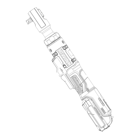 User Manuals: DeWalt XR DCF503 Cordless Ratchet Wrench