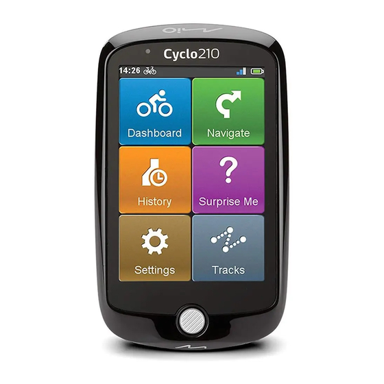 Mio Cyclo 210 User Manual