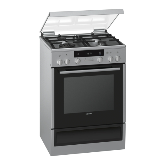 Siemens Fornuis HX74W536N Instruction Manual
