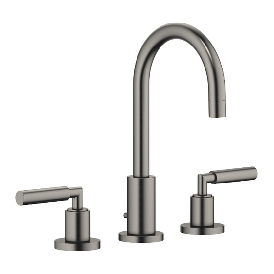 Dornbracht 20 710 882 Series Installation Instructions Manual