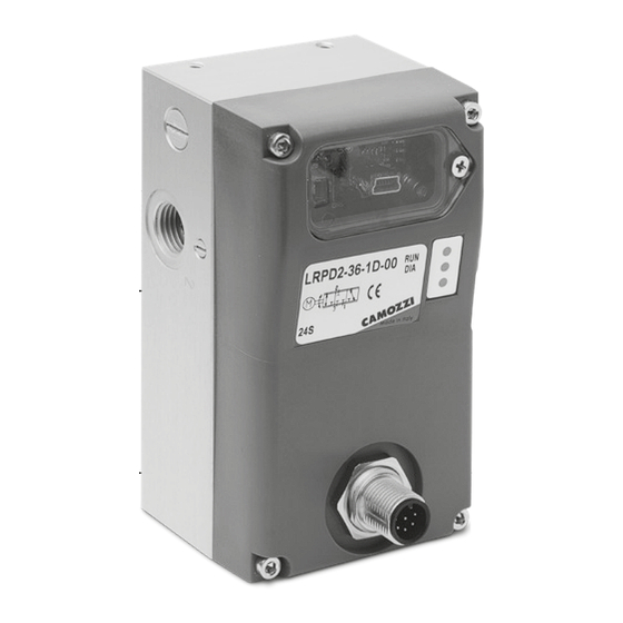 Camozzi LRXD Series Use And Maintenance Instructions