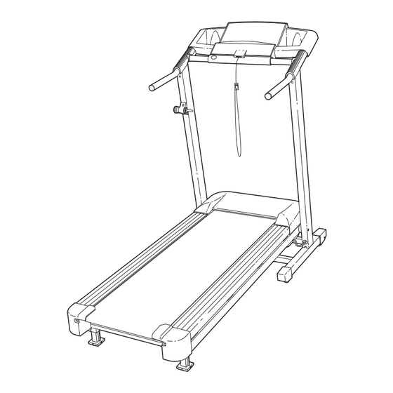 Weslo Cadence 75 Treadmill Manuel De L'utilisateur