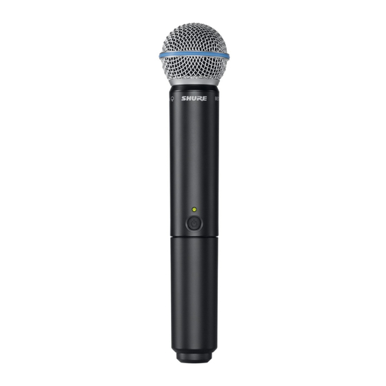 Shure BLX User Manual