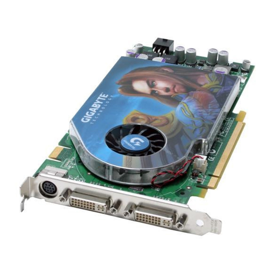 Gigabyte GV-NX78T256V-B User Manual