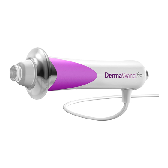 MediaShop DermaWand Pro Manual