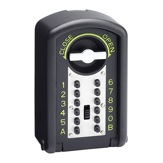 Burton Safes Keyguard DigitalXL Instruction Booklet