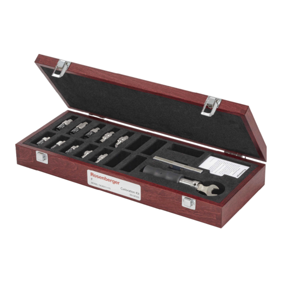 Rosenberger 74CK011-170 Manuals