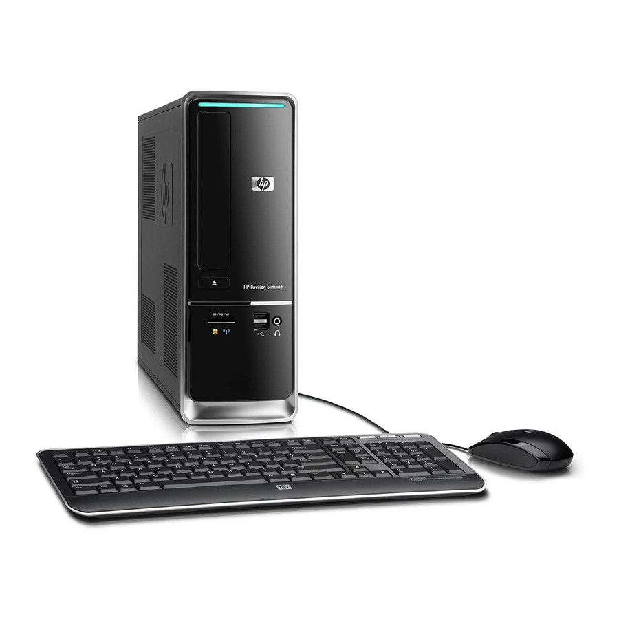HP Pavilion Slimline s5220f Specifications