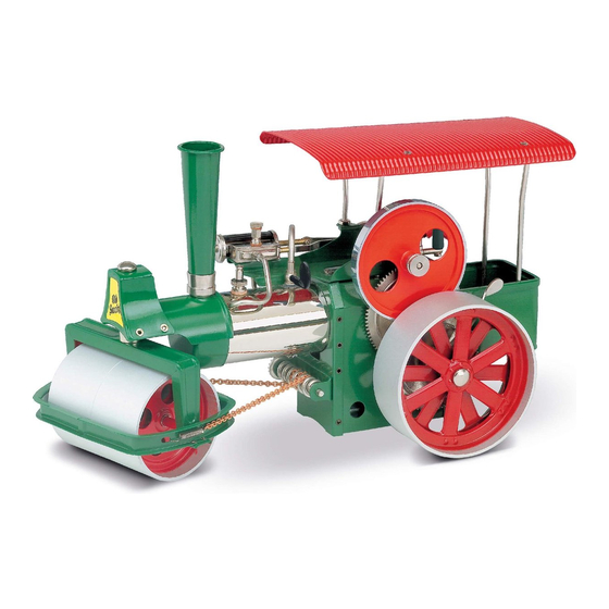 Wilesco Steam Roller D375 Assembly Instructions Manual