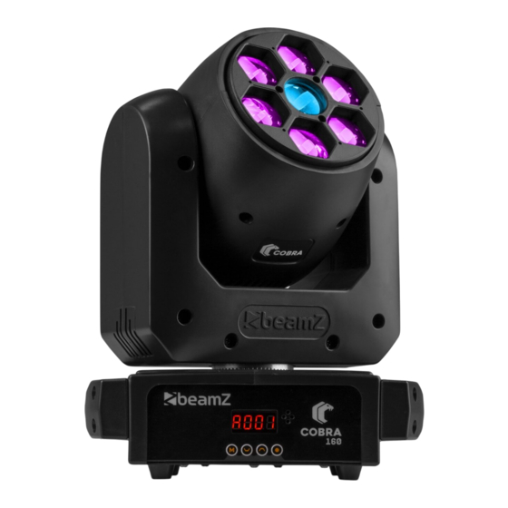 Beamz Cobra 160 User Manual