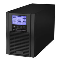 PowerWalker VFI 2000T LCD Manual