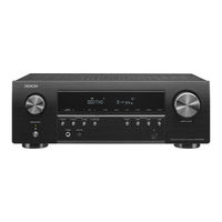 Denon AVR-S640H Quick Start Manual