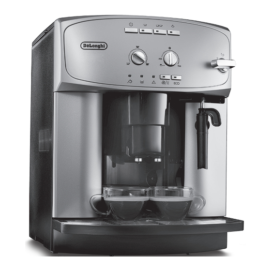 DeLonghi ESAM26 Series Instructions For Use Manual
