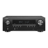 Denon AVR-S640H Owner's Manual