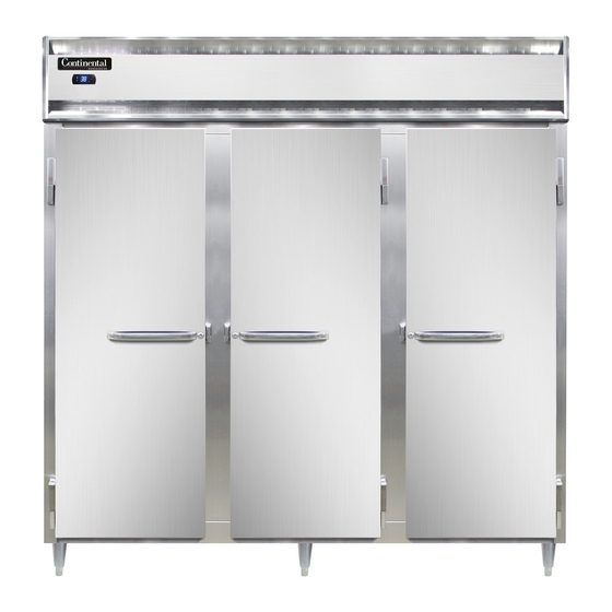 Continental Refrigerator DL1R-SS Specifications