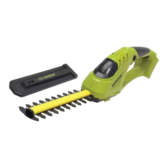 SNOWJOE Sunjoe 24V-SSEG-CT-RM Operator's Manual